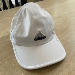 Adidas White Tennis Sports Hat